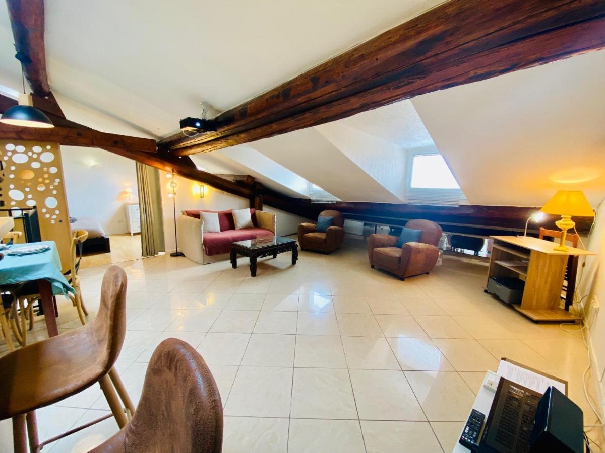 Ferienwohnung "Gigi" Superbe Loft En Plein Coeur De Sete - Terrasse Exterior foto